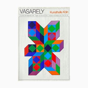 Victor Vasarely, Expo 71, Kunsthalle, Köln