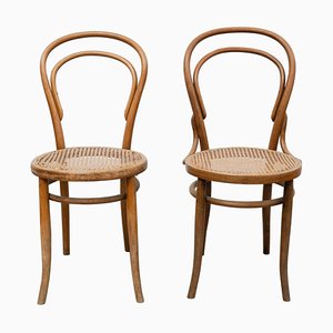 Stühle im Stil von Thonet, 1930er, 2er Set