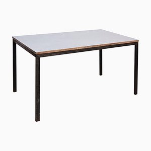 Mid-Century Modern Cansado Tisch aus Holz & Metall von Charlotte Perriand, 1950er