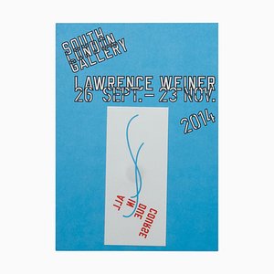 Lawrence Weiner, All in Due Course, Limited Edition Tattoo