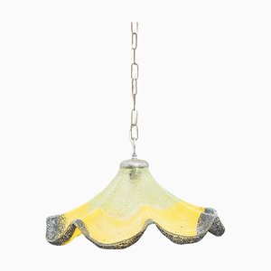 Mid-Century Modern Glass Pendant Lamp, 1960s