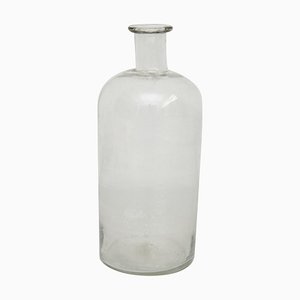 Botella de vidrio de principios del siglo XX