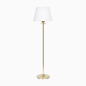 Uno Medium Polished Brass Table Lamp from Konsthantverk