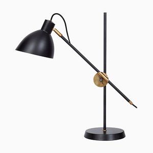 Kh # 1 Tischlampe in Schwarz von Konsthantverk