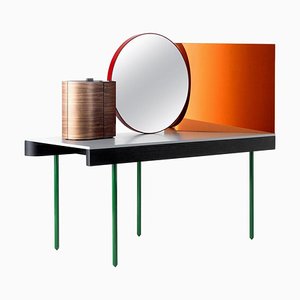 Doshi Lieven Dressing Table 'Chandlo' Ash / Steel / Mirror / by BD Barcelona