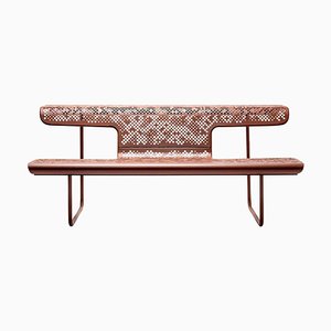 Alfredo Häberli Contemporary Interior and Exterior Swiss Bench, the Poet