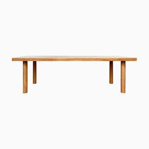 Large Solid Ash Dining Table by Le Corbusier for Dada Est.