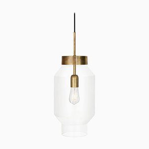 Fenomen Stor Clear Glass Ceiling Lamp by Sabina Grubbeson for Konsthantverk