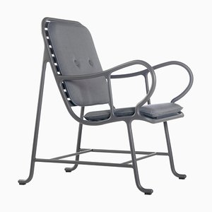 Jaime Hayon Grey Gardenias Outdoor Armchair