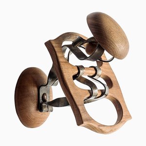 Appendiabiti Calvet in legno e metallo di Antoni Gaudì