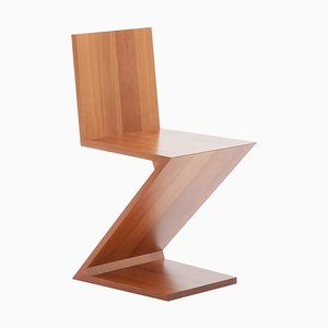 Zig Zag Chair by Gerrit Thomas Rietveld for Cassina