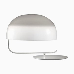 White Table Lamp by Marco Zanuso for Oluce