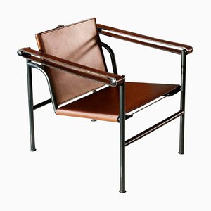 Chaise Lc1 par Le Corbusier, Pierre Jeanneret & Charlotte Perriand pour Cassina