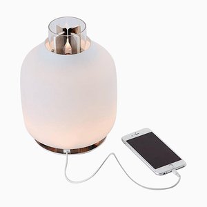 Paz Candela Table Lamp and Charger by Francisco Gomez for Astep