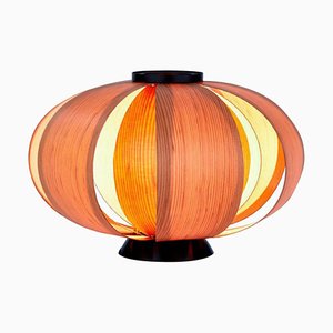 Lámpara de mesa Mini Disa de madera de Coderch para Tunds
