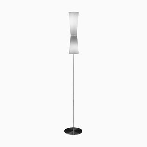 Lu-Lu Murano Glass and Metal Floor Lamp by Stefano Casciani for Oluce