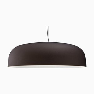 Suspension Lamp Canopy 421 Bronze and White by Francesco Rota for Oluce