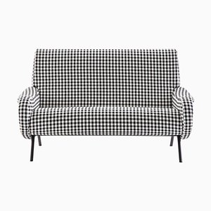 Black and White Lady Divano by Marco Zanuso for Cassina