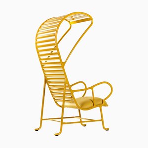 Gardenias Yellow Armchair with Pergola, Indoor by Jaime Hayon From M