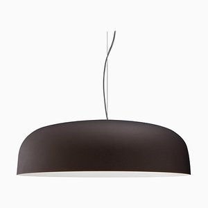 Suspension Lamp Canopy 422 Bronze and White by Francesco Rota for Oluce