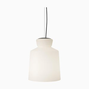 Sb Cinquantotto Opaline Ceiling Lamp by Santi & Borachia