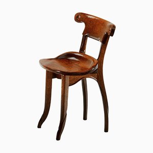 Antoni Gaudi, Jugendstil, Solid Oak Batllo Spanish Chair