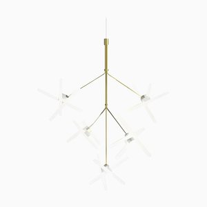 Lampe Lustre Contemporaine en Acier Olvidada Pepe Cortes pour BD Barcelona