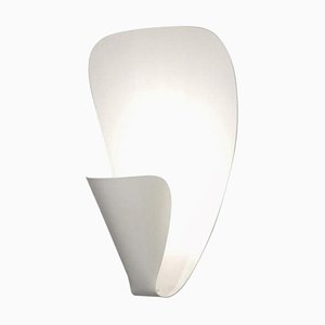 Mid-Century Modern White B206 Wall Sconce by Michel Buffet
