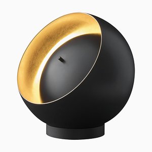 Eva Tischlampe aus schwarzem Metall von Francesca Borelli für Oluce