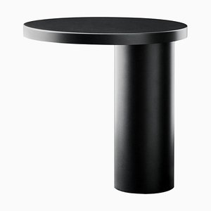 Table Flamp Cylindda Black by Angeletti & Ruzza for Oluce