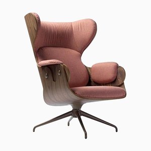 Jaime Hayon Plywood Upholstery Lounger Armchair for Bd