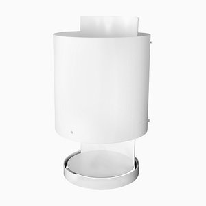 White B203 Table Lamp by Michel Buffet