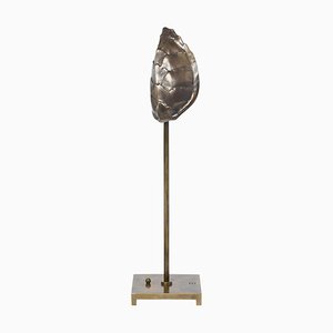 Urban Mw16 Brass Patinated Floor Lamp by Peter Ghyczy