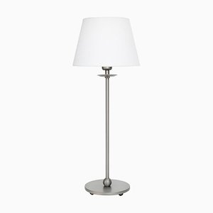 Uno Small Brushed Steel Table Lamp from Konsthantverk