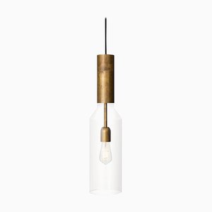 Phenomenon Small Brass Ceiling Lamp by Sabina Grubbeson for Konsthantverk