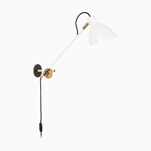 Kh #1 White Long Arm Wall Lamp by Sabina Grubbeson for Konsthantverk