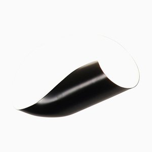 Lampada da parete Conche nera di Serge Mouille