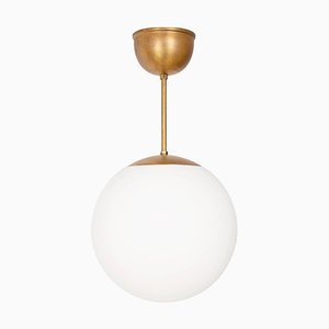 Glob Brass D25 Ceiling Lamp from Konsthantverk