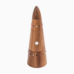 Pok Collection Wooden Salt Mill in Walnut by SoShiro, 2019