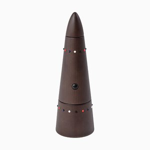 Pok Collection Wooden Pepper Grinder in Beech Wood by SoShiro, 2019
