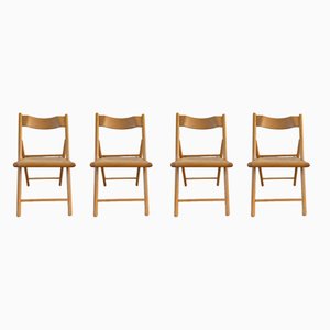 Vintage Folding Dining Chairs from Habitat, 1980s, Set of 4