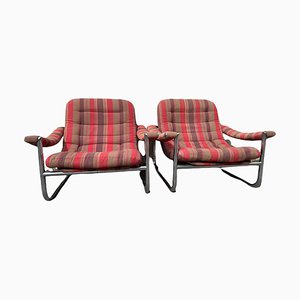 Italian Lounge Chairs, 1970s, Set of 2
