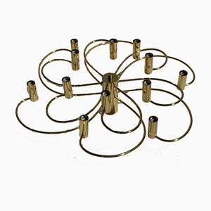 Brass Ceiling or Wall Lamp Sconce from Cosack Leuchten, Germany, 1970s
