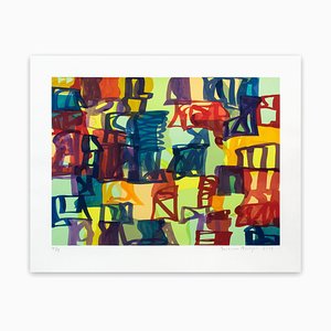 Small Abstract, Abstract Print, 2008