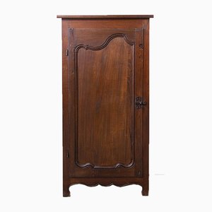 French Louis XV Style Corner Cabinet in Oak, Late 19th Century