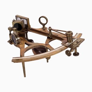 Sextant aus Messing