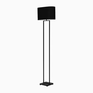 Floor Lamp Urban Lotis Mw24 Charcoal / Silk Black by Peter Ghyczy