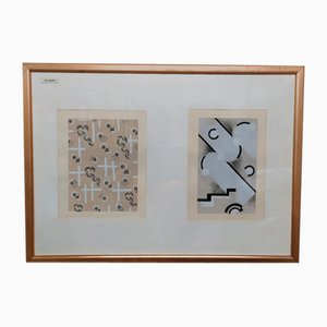 Serge Gladky, Deco Stencils, 1928, Set of 2