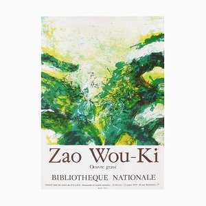 Zao Wou-Ki, Expo 79, Bibliothèque Nationale