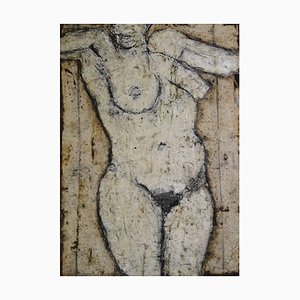 John Emanuel, Standing Figure, 1980, Figurative Oil Painting